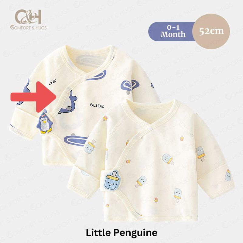 Baby Kimono Newborn Cotton Yarn Bodysuit Romper Infant Japanese Pajamas 0-24 Months Comfort & Hugs - Comfort & Hugs
