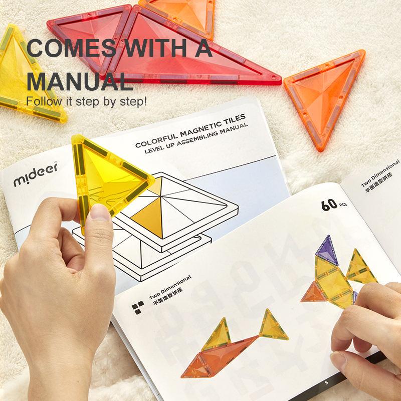 Comfort and Hugs x MIDEER Authentic Magnetic Tiles 60 100 PCS / Marble Run 100 PCS/ Animal Theme 40 PCS Educational Toys - Comfort & Hugs