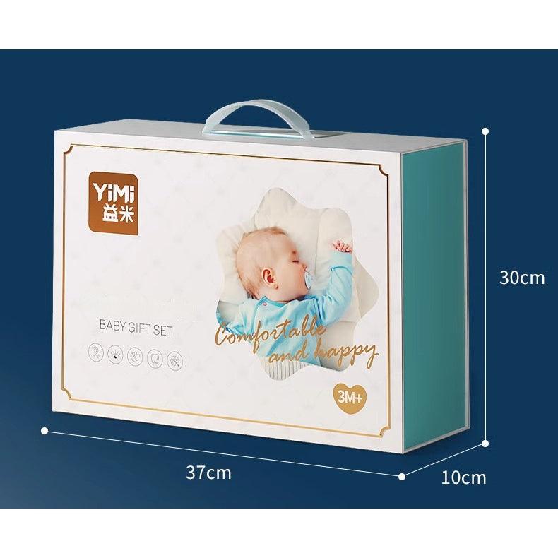 Newborn Baby Gift Box: Toys & Essentials for 0-1 Year Old, Ideal for Baby Showers, Full Moon Celebrations Comfort & Hugs - Comfort & Hugs