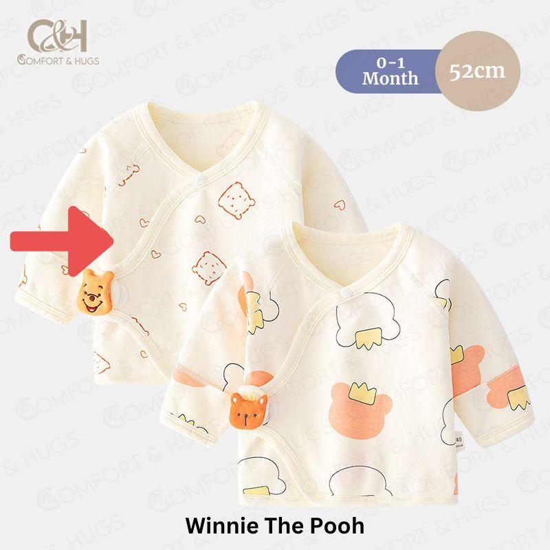Baby Kimono Newborn Cotton Yarn Bodysuit Romper Infant Japanese Pajamas 0-24 Months Comfort & Hugs - Comfort & Hugs