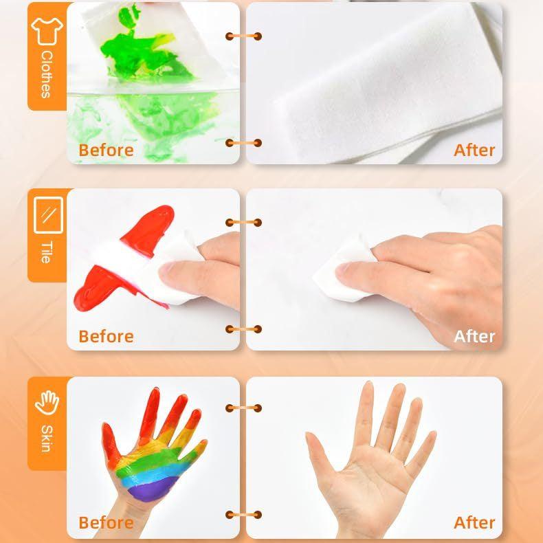Comfort & Hugs x Mideer Kids Toys Toy Eric Carle Safe Washable Finger Paint 6pcs/8pcs/12pcs - Comfort & Hugs