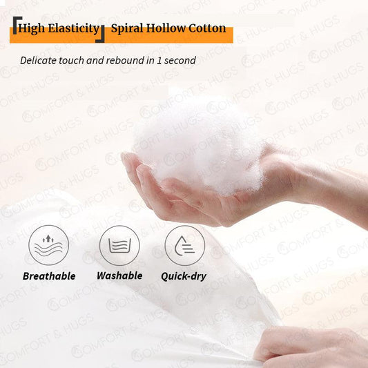 Comfort & Hugs Pregnancy Pillows U Shaped Full Body Maternity Pillow with Removable Cover Cooling Pregnant Support Pillow for Sleeping - Comfort & Hugs