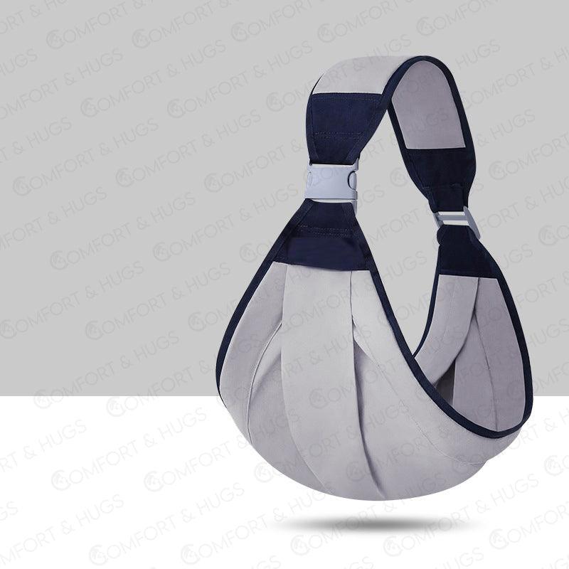 Comfort and Hugs Baby Carrier Newborn to Toddler Baby Shoulder Sling Carrier Cotton Fabric Baby Travel Essential - Comfort & Hugs