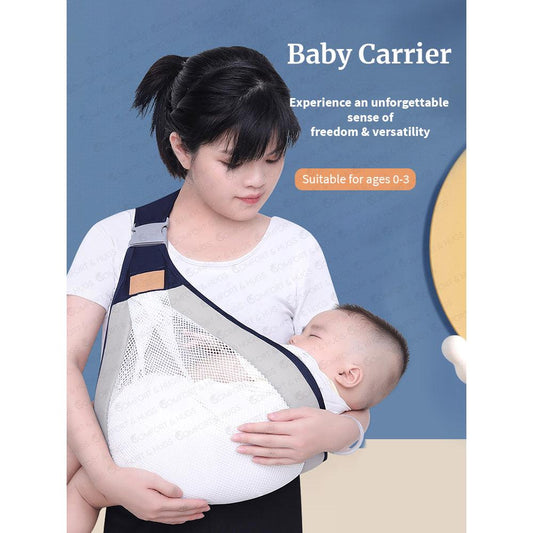 Comfort and Hugs Baby Carrier Newborn to Toddler Baby Shoulder Sling Carrier Cotton Fabric Baby Travel Essential - Comfort & Hugs