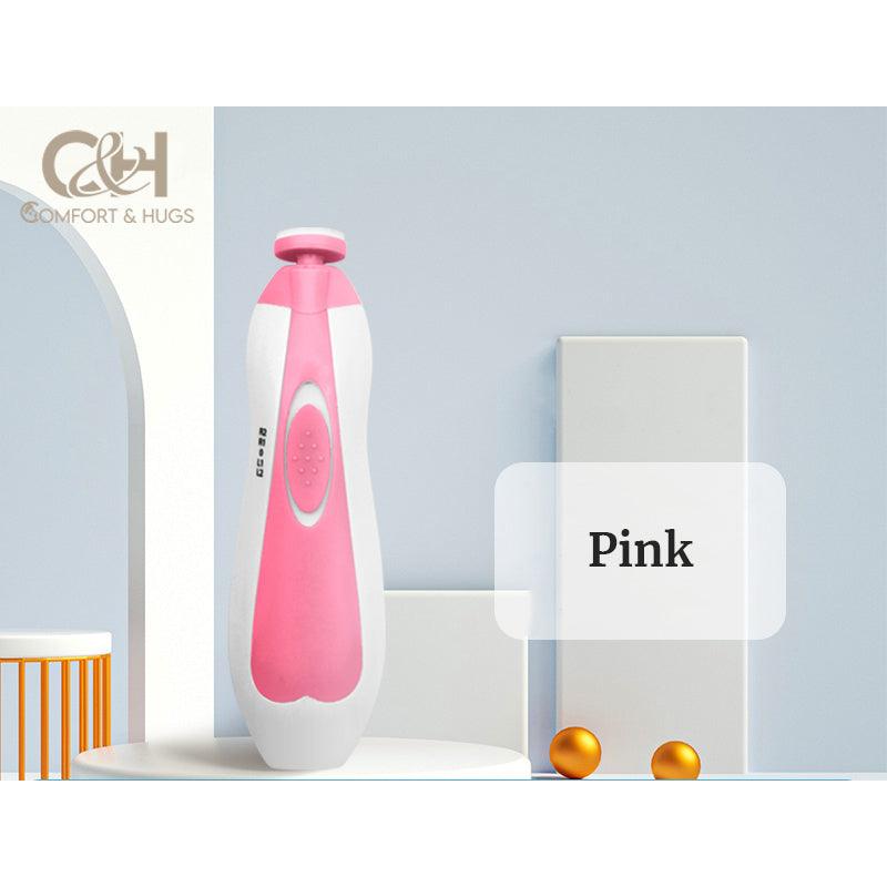 Baby Nail Trimmer New 6 in 1 LED Light Electric Baby Care Safe Electric Baby/Toddler Nail Trimmer Comfort & Hugs - Comfort & Hugs