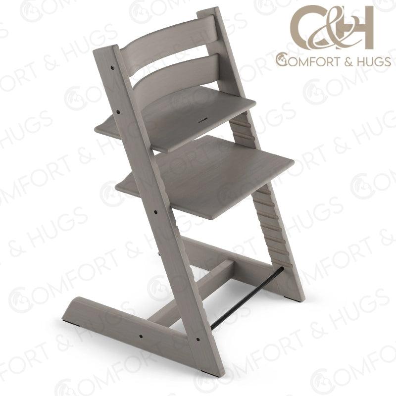 Baby Chair, High Chair, Wooden Chair, Adjustable,Kids Chair, 14 Levels Reinforced Hardware, Safe, Easy Comfort & Hugs - Comfort & Hugs