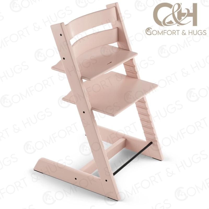 Baby Chair, High Chair, Wooden Chair, Adjustable,Kids Chair, 14 Levels Reinforced Hardware, Safe, Easy Comfort & Hugs - Comfort & Hugs
