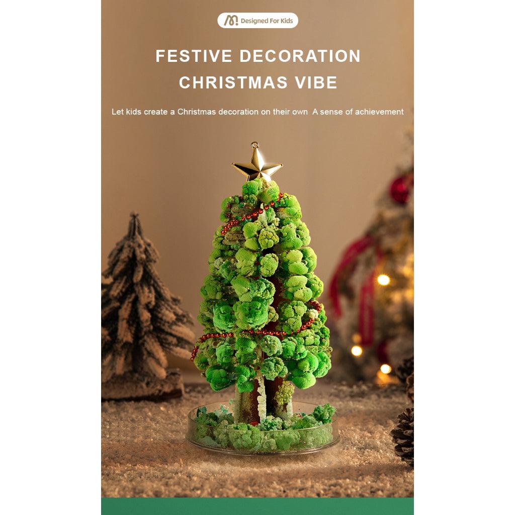 Mideer Magic Growing Crystal Christmas Tree, Presents Novelty Kit for Kids Funny Educational and Party Toys - Comfort & Hugs