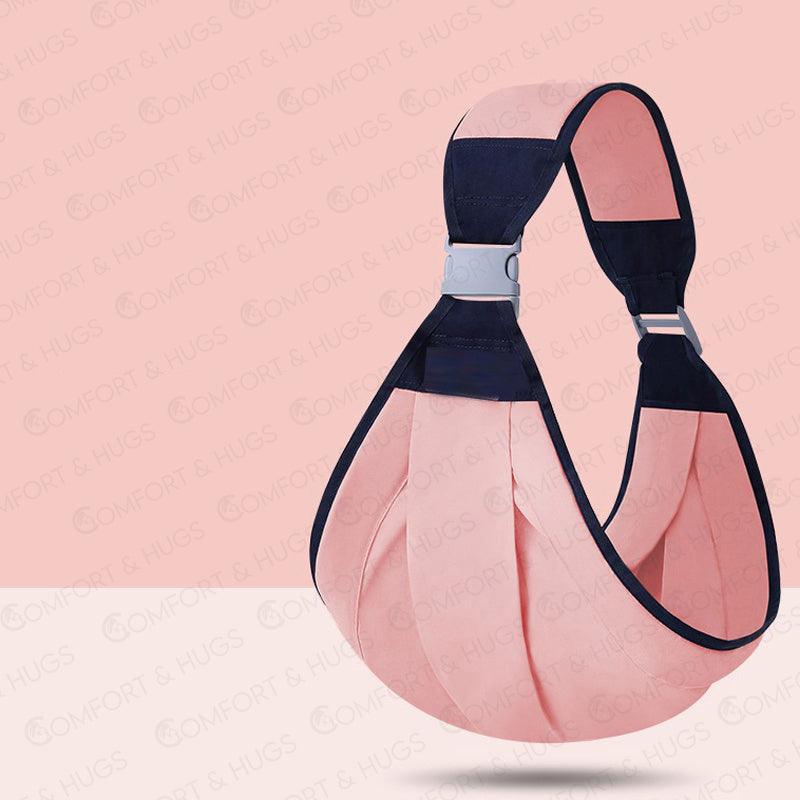 Baby Carrier Newborn to Toddler Baby Shoulder Sling Carrier Cotton Fabric Baby Travel Essential Comfort & Hugs - Comfort & Hugs